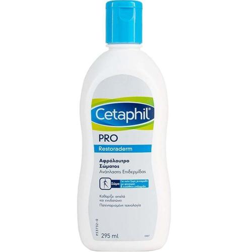 Cetaphil Pro Restoraderm Body Wash Ενυδατικό Αφρόλουτρο Ανάπλασης Σώματος για Ξηρή, Κνησμώδη & Ευαίσθητη Επιδερμίδα 295ml